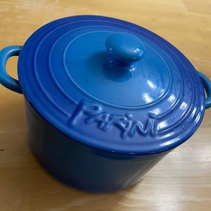 Parini Casserole Dish, Blue, Red, Yellow